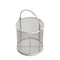 Anysizebasket Round Wire Mesh Basket: 6Dia. x 6H, 304 SS, 3/16 Rod Frame, Mesh: 4 x .063 TMT-060RND060-C04S - alternate 1